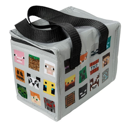 Minecraft Faces RPET Cool/Lunch Bag