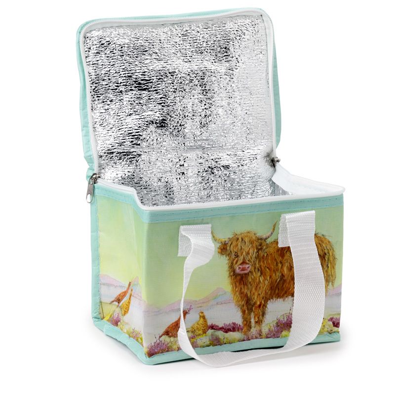 Jan Pashley Highland Coo Cow Cool/Lunch Bag