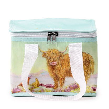 Jan Pashley Highland Coo Cow Cool/Lunch Bag