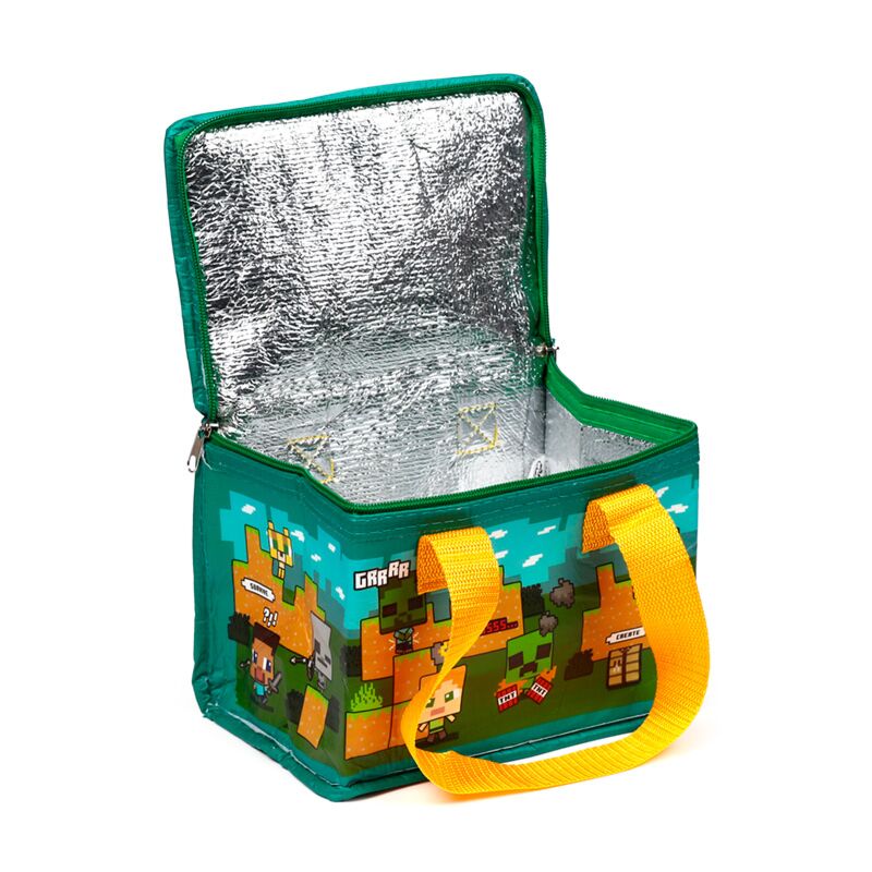 Minecraft Chibi Steve & Alex Cool/Lunch Bag