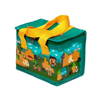 Minecraft Chibi Steve & Alex Cool/Lunch Bag