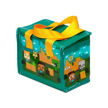 Minecraft Chibi Steve & Alex Cool/Lunch Bag