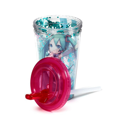 Hatsune Miku Double Walled Cup & Straw
