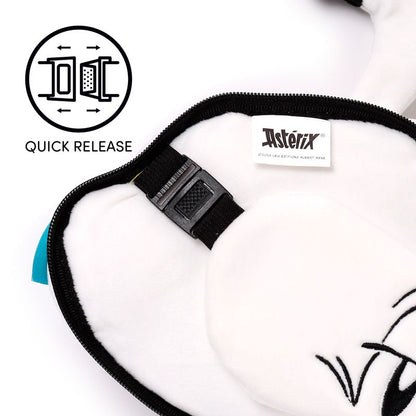 Relaxeazzz Idefix (Dogmatix) Asterix Plush Travel Pillow & Eye Mask