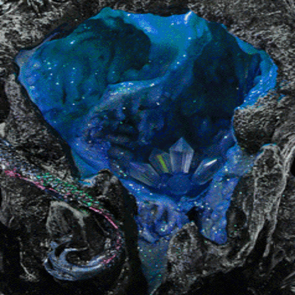 Ice Dragon LED Backflow Incense Burner
