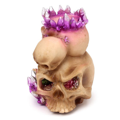 Dragon Skull Cave Tea Light Holder