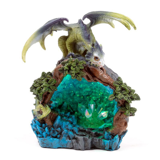 Baby Dragon LED Crystal Den