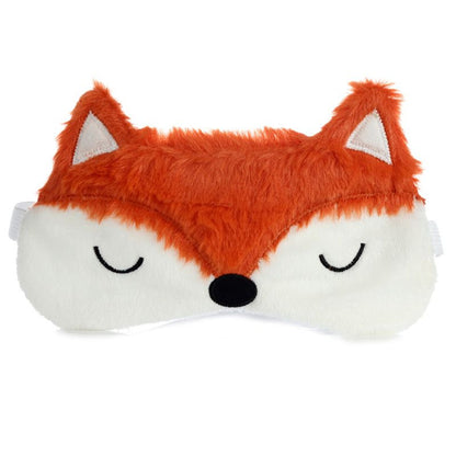 Red Fox Faux Fur Novelty Sleep Mask