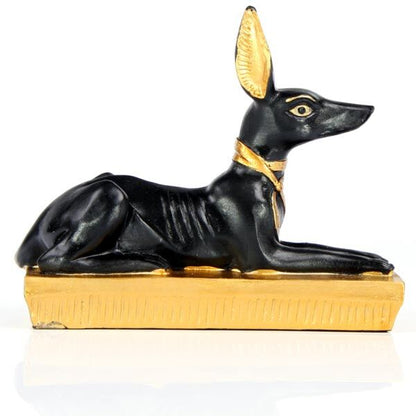 Black & Gold Anubis Recumbent