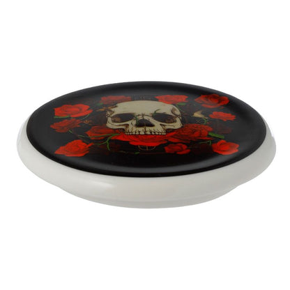 Skulls and Roses Infuser Mug Set with Lid