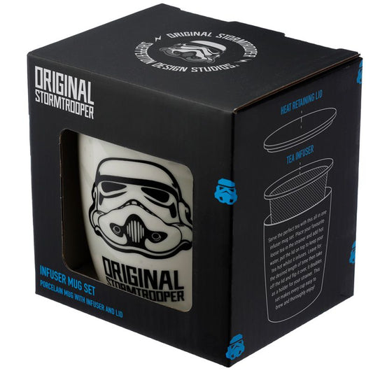 The Original Stormtrooper Infuser Mug + Lid