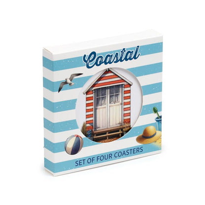 Coastal 4PK Coasters