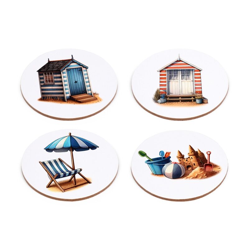 Coastal 4PK Coasters
