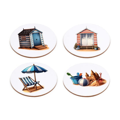 Coastal 4PK Coasters