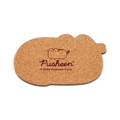 Pusheen the Cat Set of 4 Shaped Cork Coasters