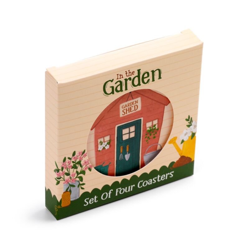 In The Garden 4PK Coaster Set