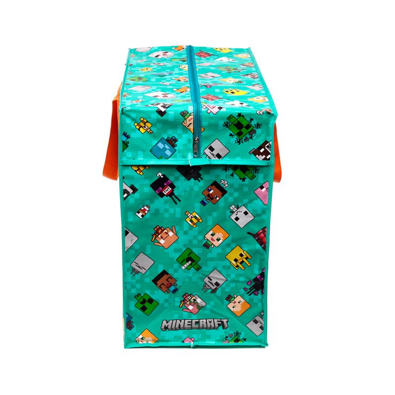 Minecraft Chibi Zip Up Laundry Storage Bag