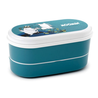 Moomin Stacked Bento Box Lunch Box + Cutlery