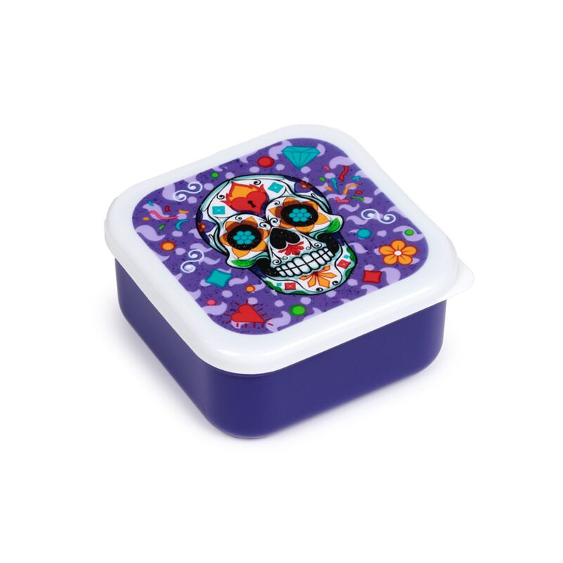 Day of the Dead Set of 3 Lunch Boxes