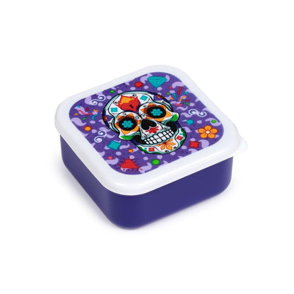 Day of the Dead Set of 3 Lunch Boxes