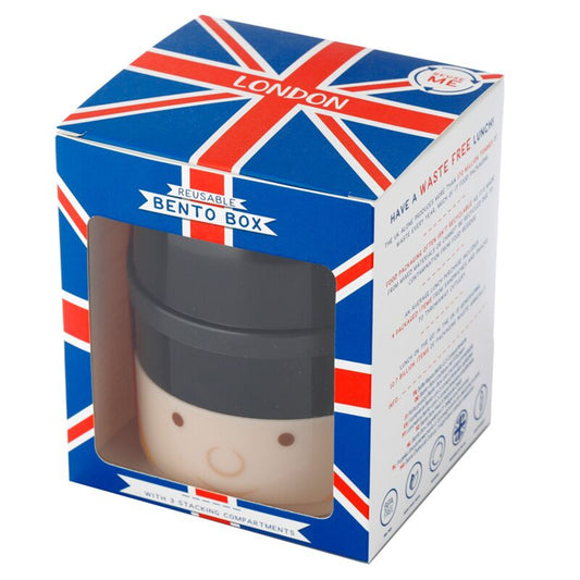 London Guardsman Stacked Round Bento Lunch Box