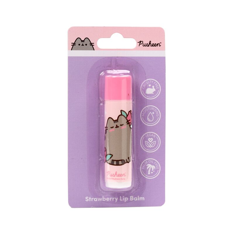Pusheen the Cat Strawberry Stick Lip Balm