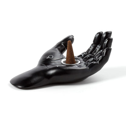 Hand/Tarot Palm Incense Cone Burner Dish