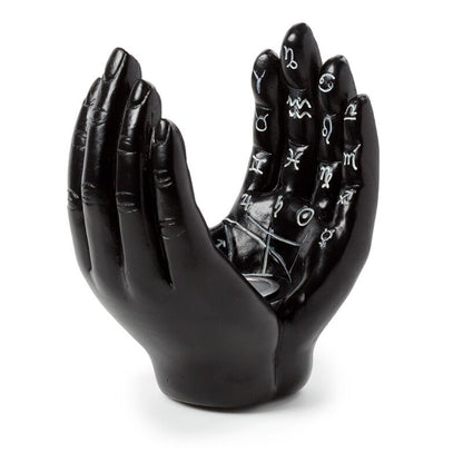 Hands/Tarot Palms Open Incense Cone Burner