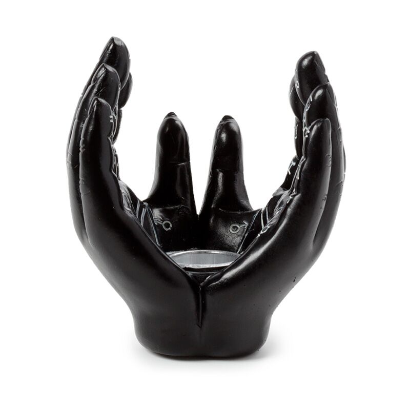 Hands/Tarot Palms Open Incense Cone Burner