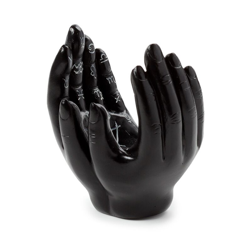 Hands/Tarot Palms Open Incense Cone Burner