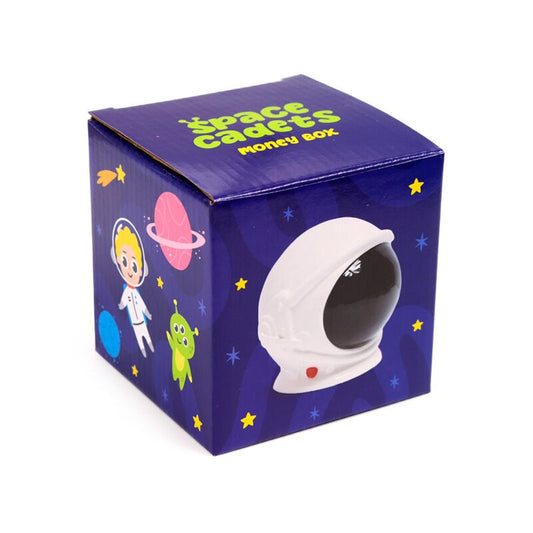 Space Cadet Astronaut Helmet Ceramic Money Box