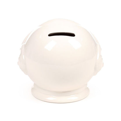 Space Cadet Astronaut Helmet Ceramic Money Box