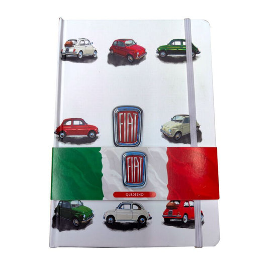 Fiat 500 Retro Recycled Paper Notepad