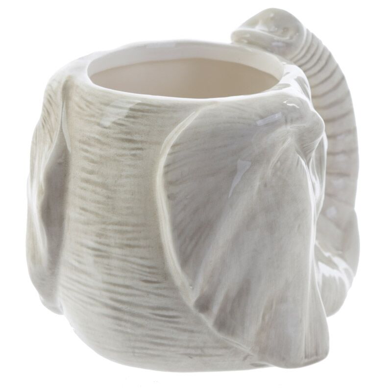 Elephant Head Ceramic Shaped Mug