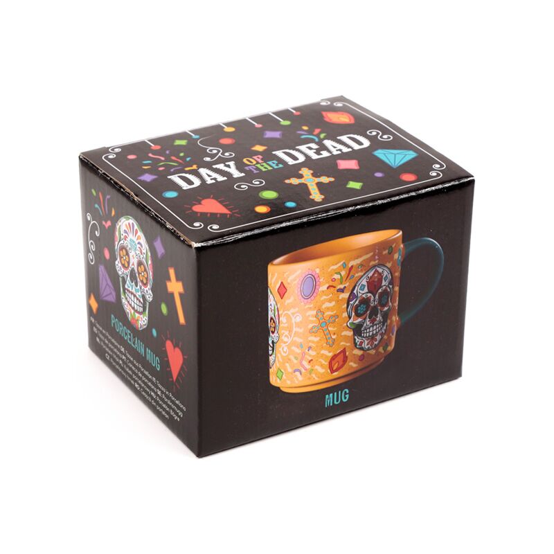 Day of the Dead Large Porcelain Mug