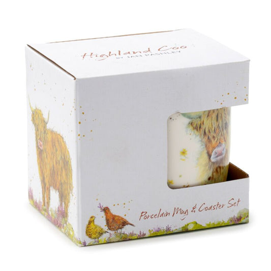 J.Pashley Cow Mug Coaster Set