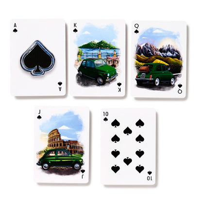 Fiat 500 Standard Playing Card Deck