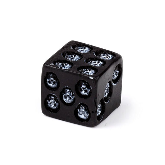 Black Skull Dice Pack of 5