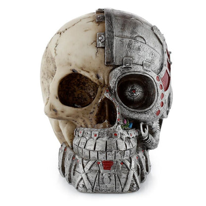 Steampunk Skull Robot Head