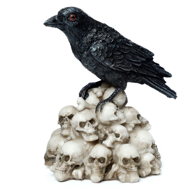Crow on Pile of Skulls