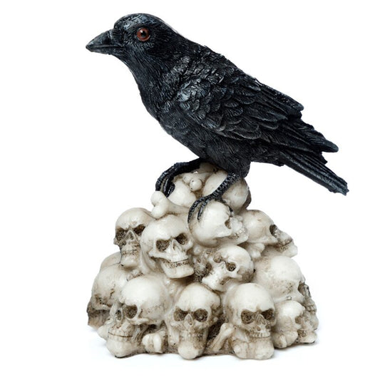 Crow on Pile of Skulls