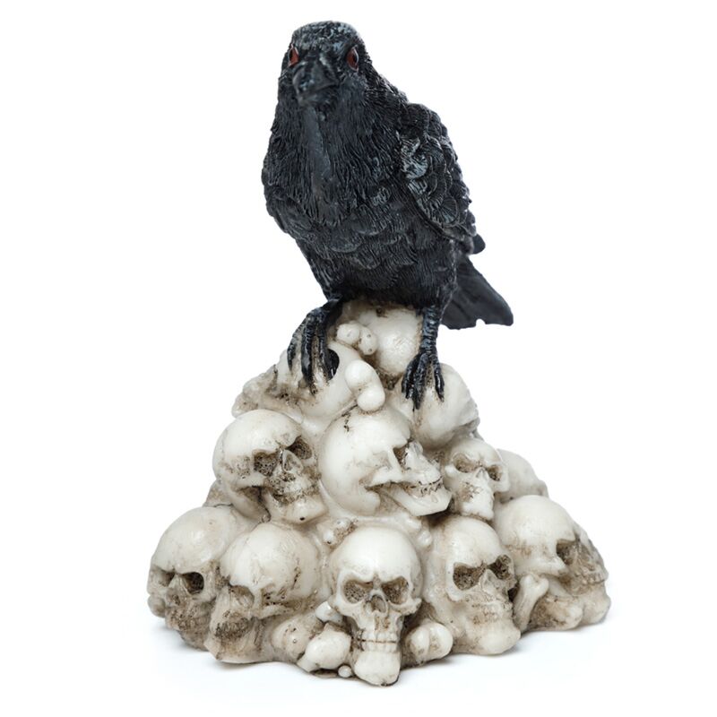 Crow on Pile of Skulls