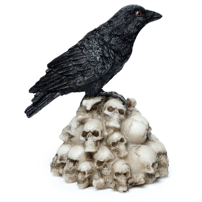 Crow on Pile of Skulls
