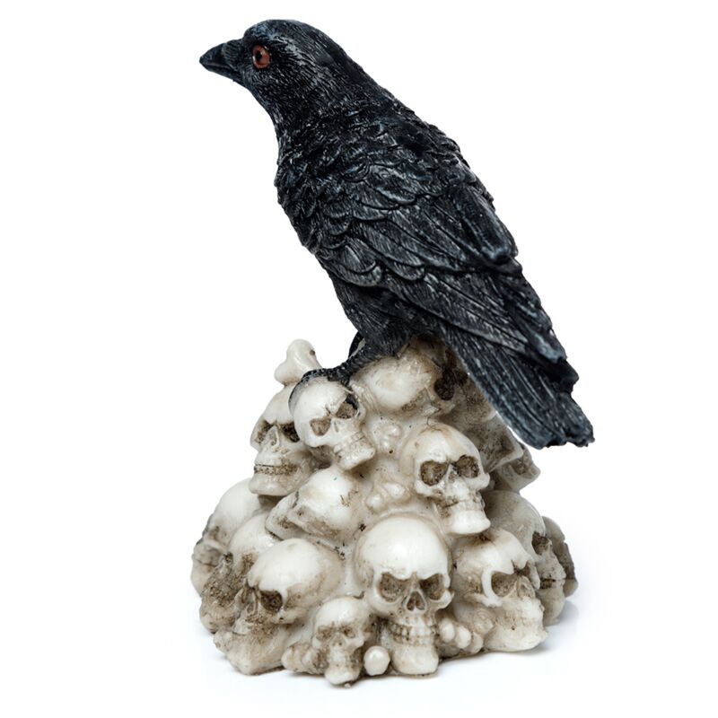 Crow on Pile of Skulls