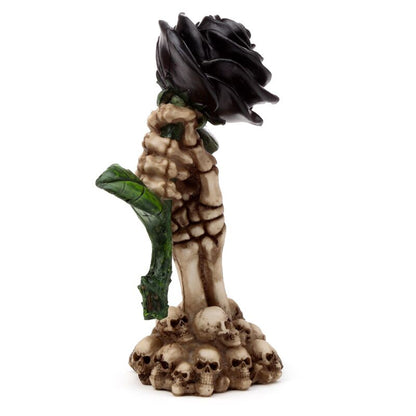 Skeleton Hand BLK Rose