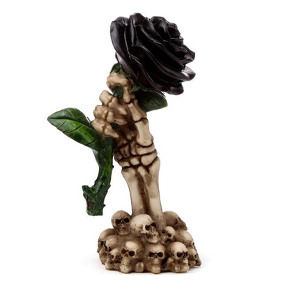 Skeleton Hand BLK Rose