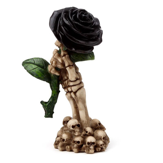 Skeleton Hand BLK Rose