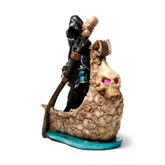 LED Reaper Boat of Skulls