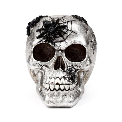 Skull Black Spiders & Webs