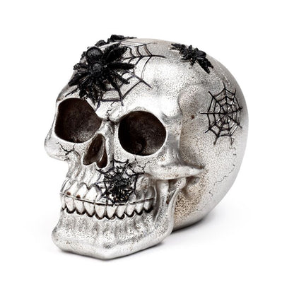 Skull Black Spiders & Webs